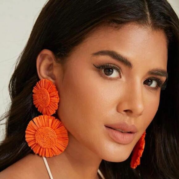 Statement drop earrings M330 - Picture 1 of 4